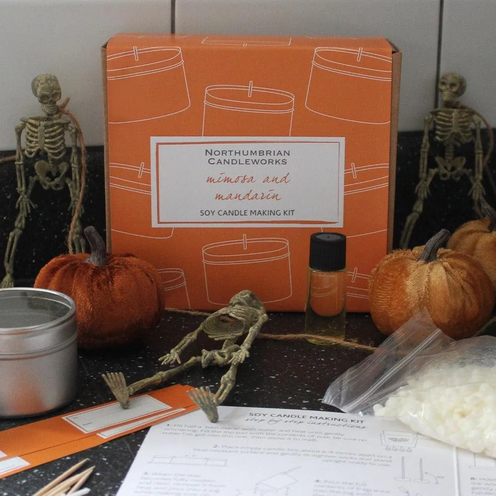 Mimosa & Mandarin Candle Making Kit