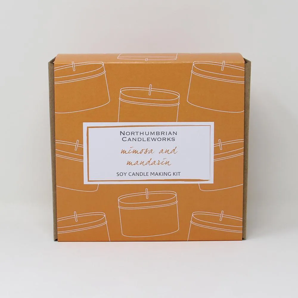 Mimosa & Mandarin Candle Making Kit
