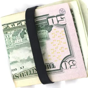 Money Bands, 6 Elastic Rubber Bands to Secure Your Money, Credit Cards 15mm Wide