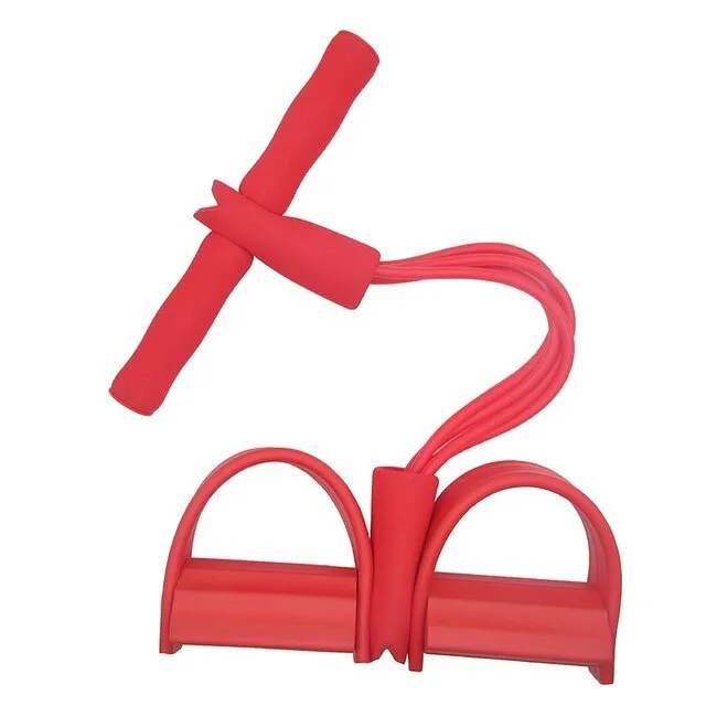Multifunctional Pedal Resistance Elastic Sit-up Bands - Pedal Exerciser Sit-up Pull Rope