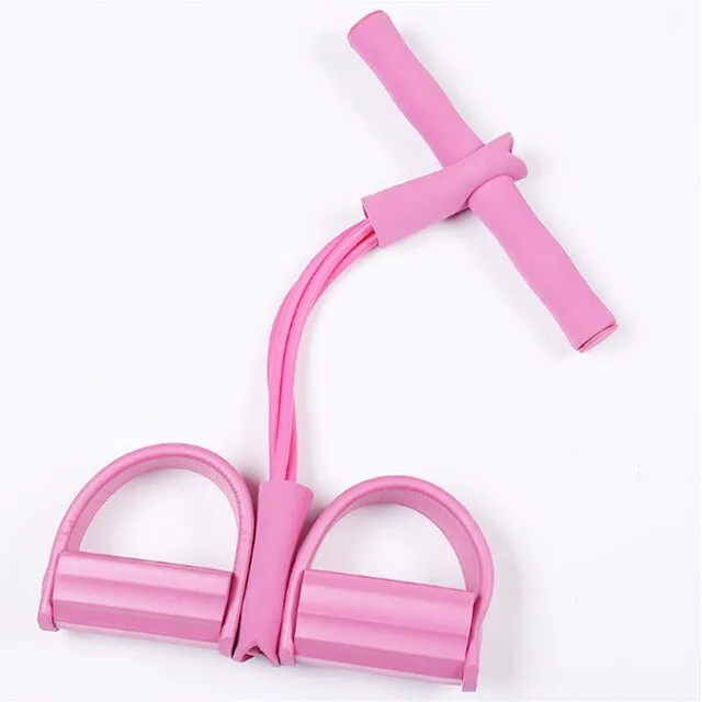 Multifunctional Pedal Resistance Elastic Sit-up Bands - Pedal Exerciser Sit-up Pull Rope