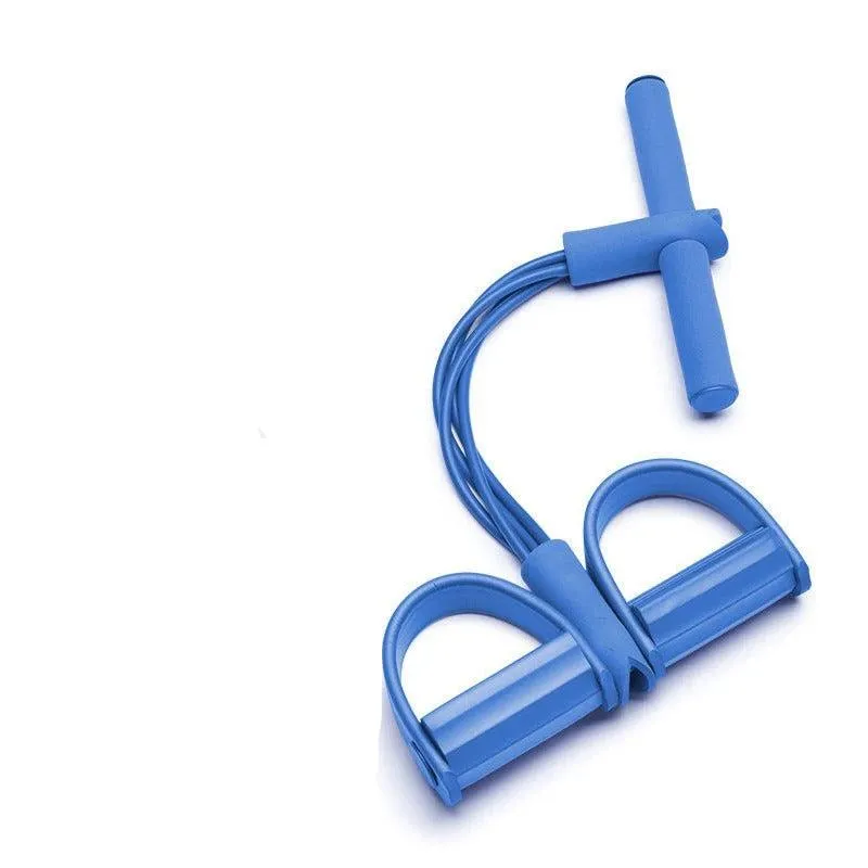 Multifunctional Pedal Resistance Elastic Sit-up Bands - Pedal Exerciser Sit-up Pull Rope