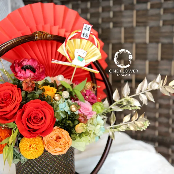 New Year Preserved Flower Premium Table Arrangement Workshop 4-Hours