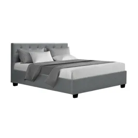 Noosa Storage Double Bed Frame Grey