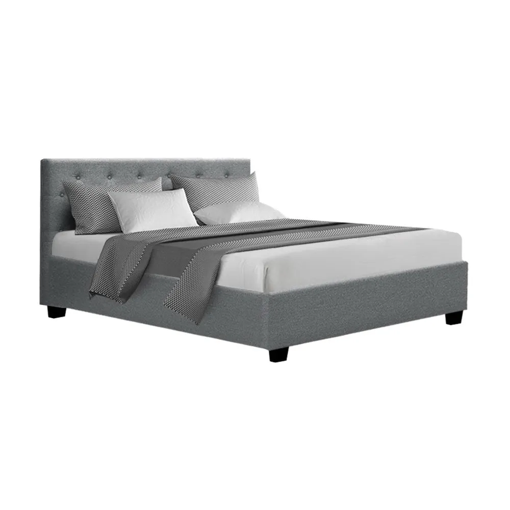 Noosa Storage Double Bed Frame Grey