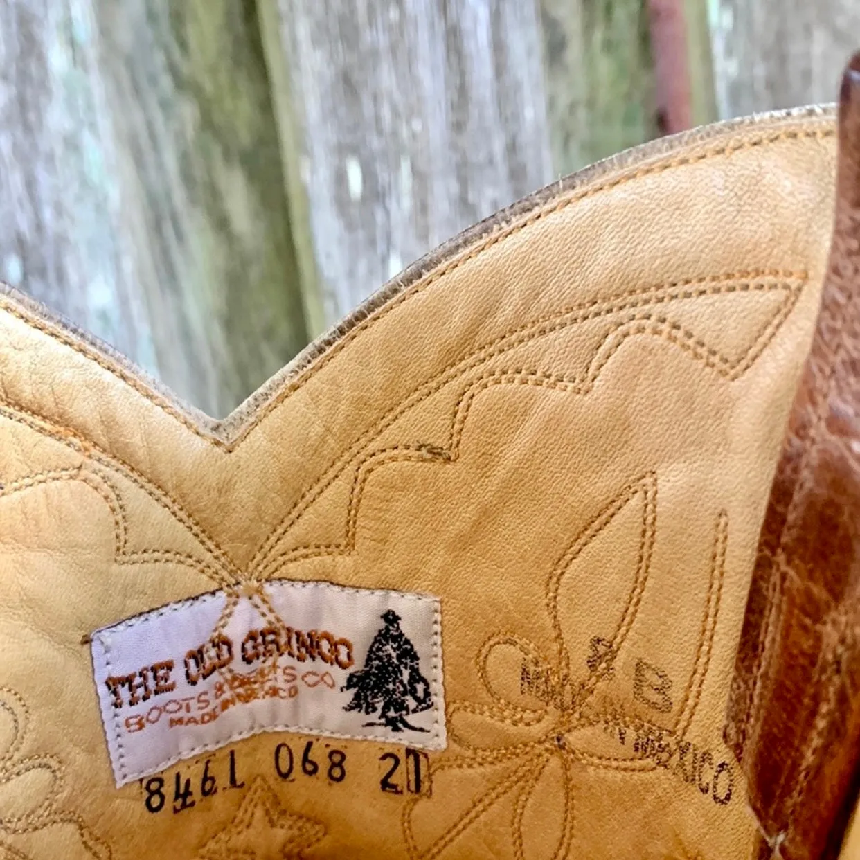 OLD GRINGO Vintage Dragonfly Floral Short Cowgirl Cowboy Western Boots