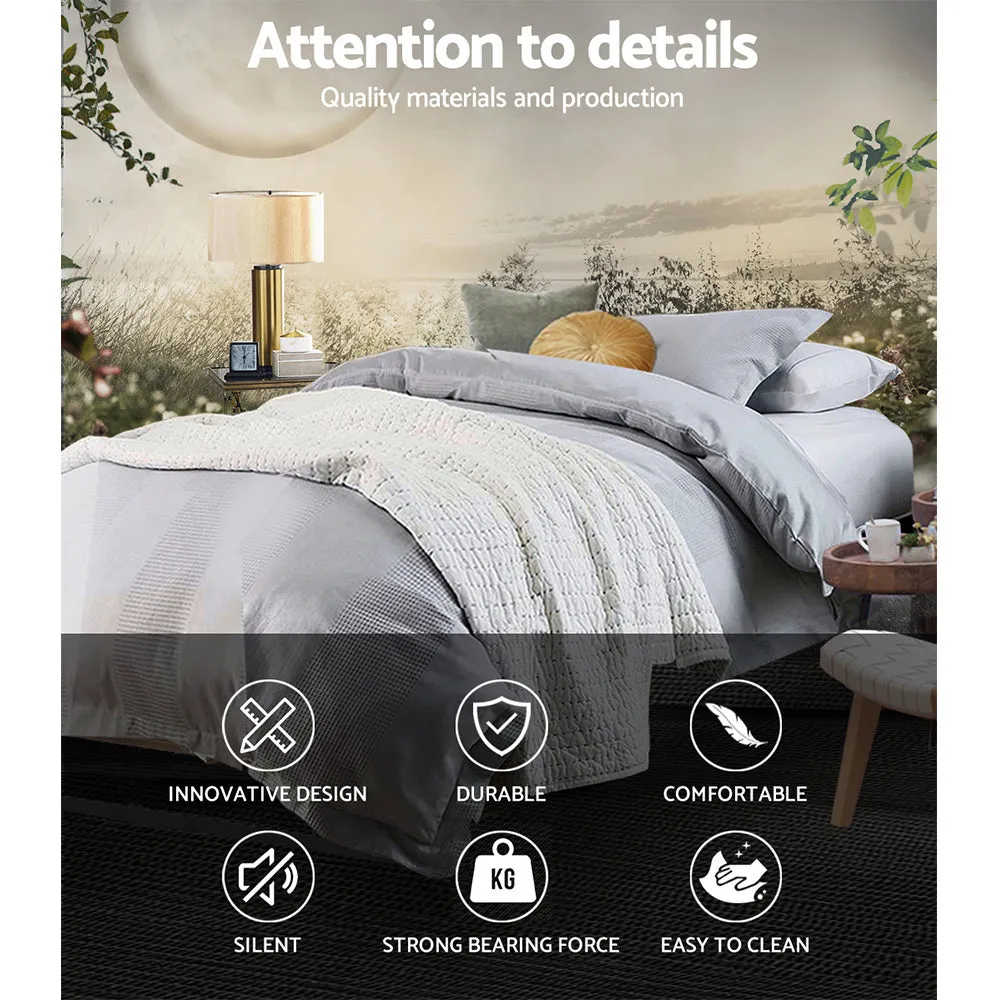 Oslo Metal & Wood King Single Bed Frame