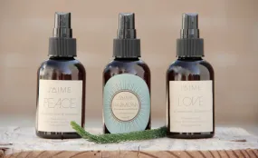 PEACE, LOVE & HARMONY Room & Body Mist Set