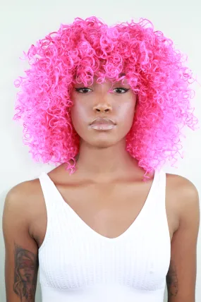 Pink Friday: Heat Resistant Synthetic Fibre Wig
