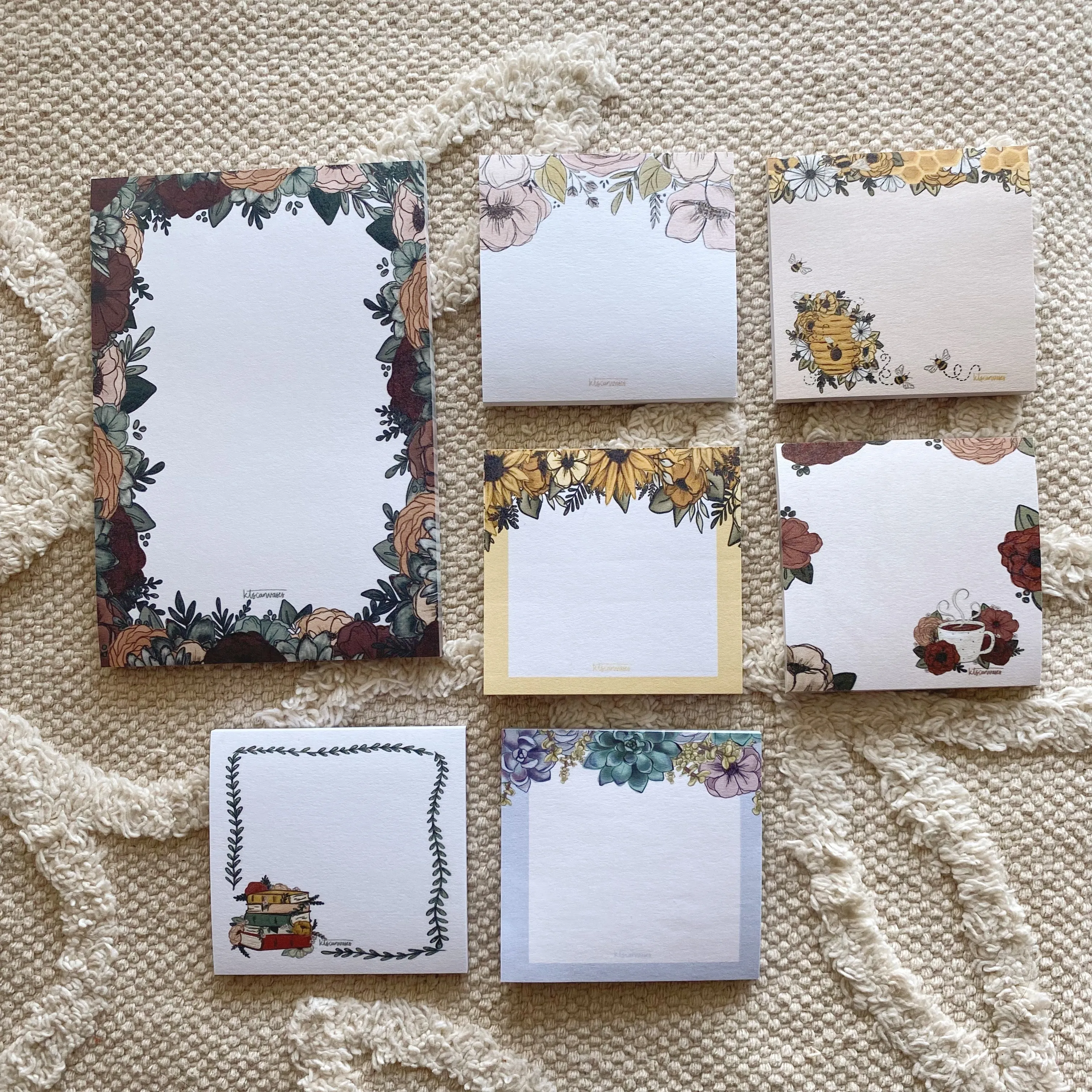 Post- it Note Collection Bundle Set of 7
