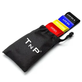 Resistance Loop Set with Carry Bag - 4pcs