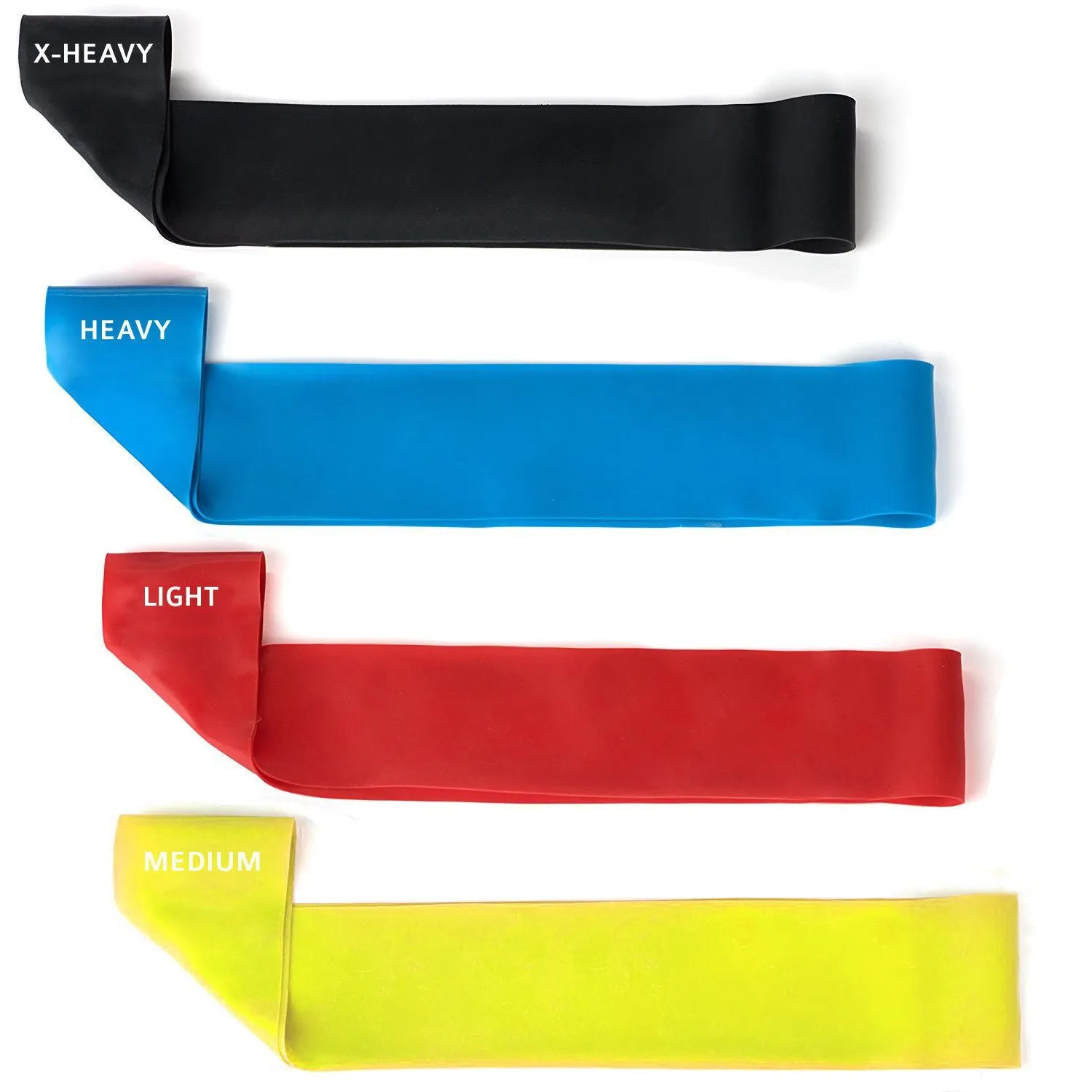 Resistance Loop Set with Carry Bag - 4pcs
