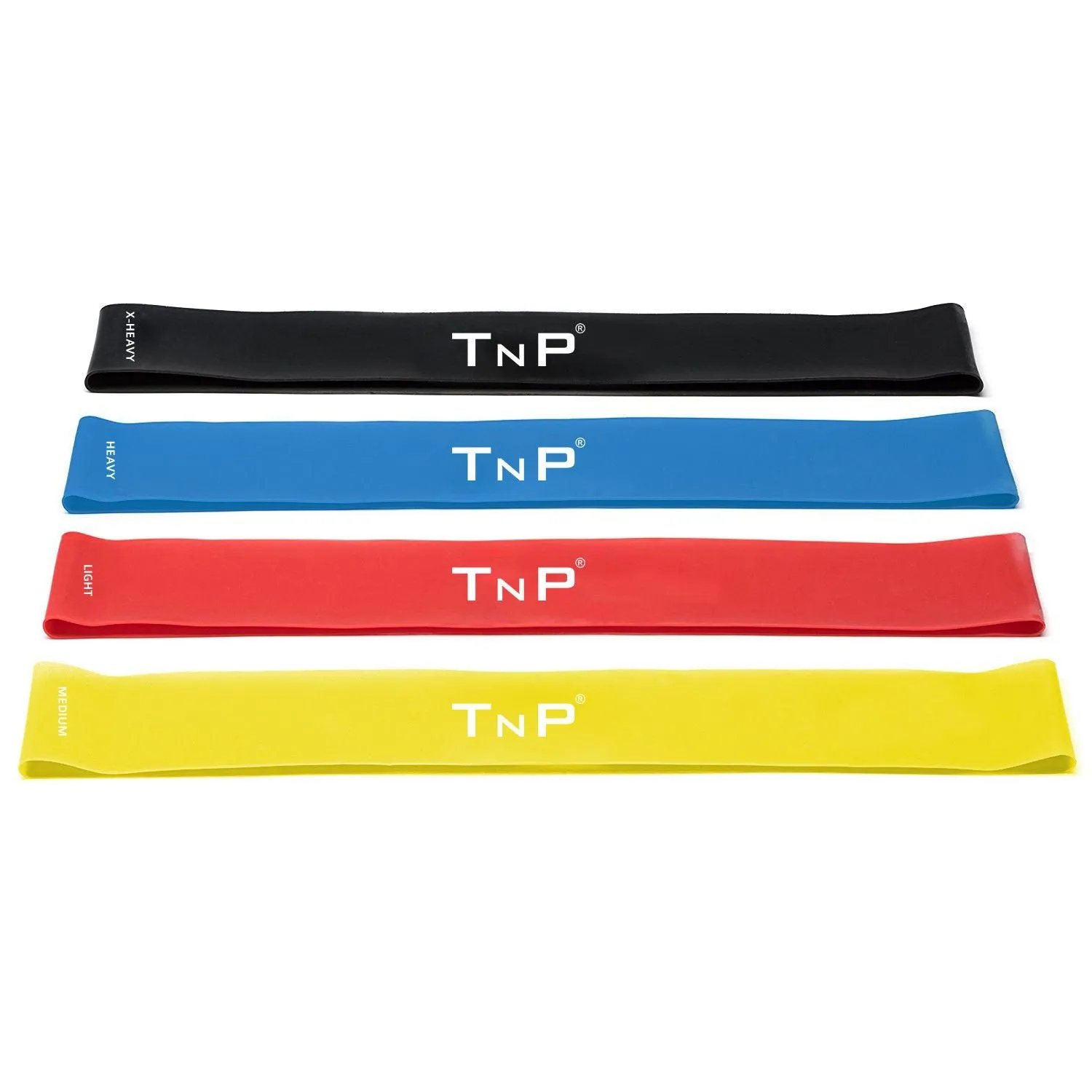 Resistance Loop Set with Carry Bag - 4pcs