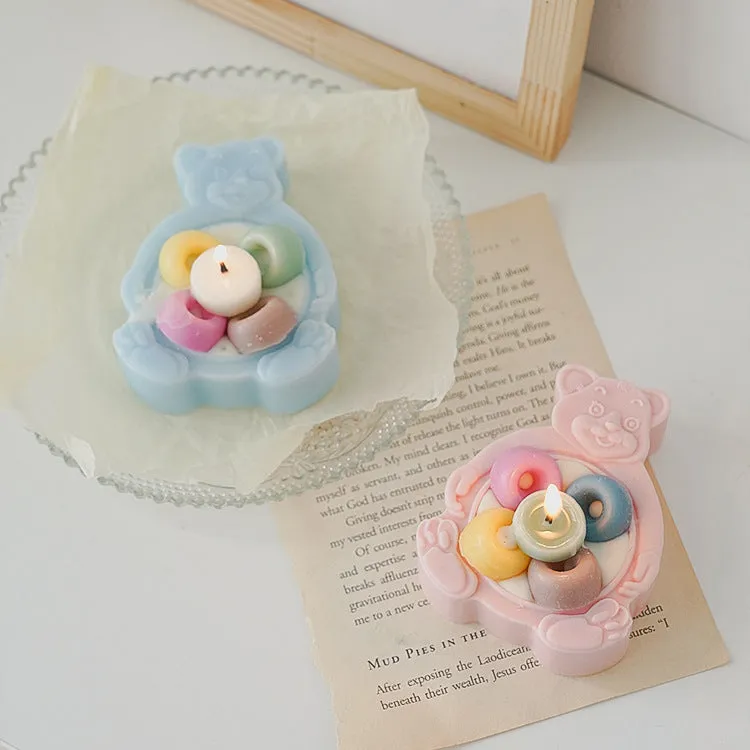 Scented Candle | Pink Teddy Bear