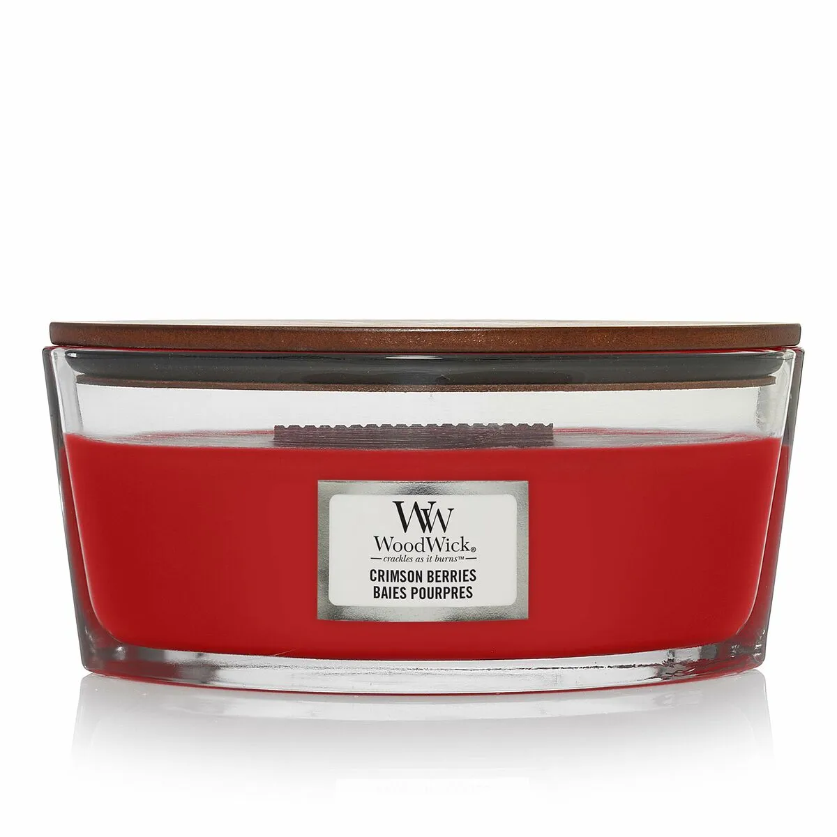 Scented Candle Woodwick Crimson Berries 453 g