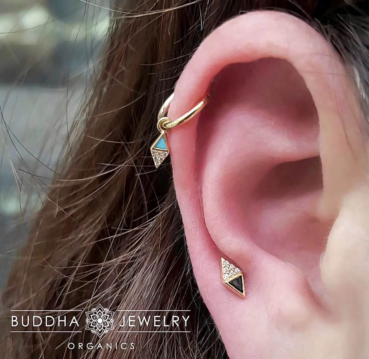 Solid Gold Seam Ring