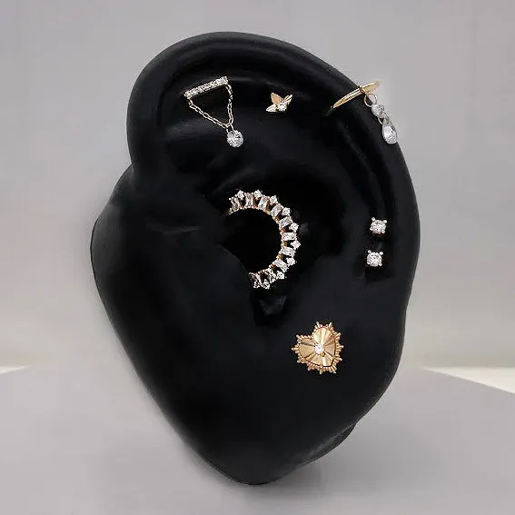 Solid Gold Seam Ring