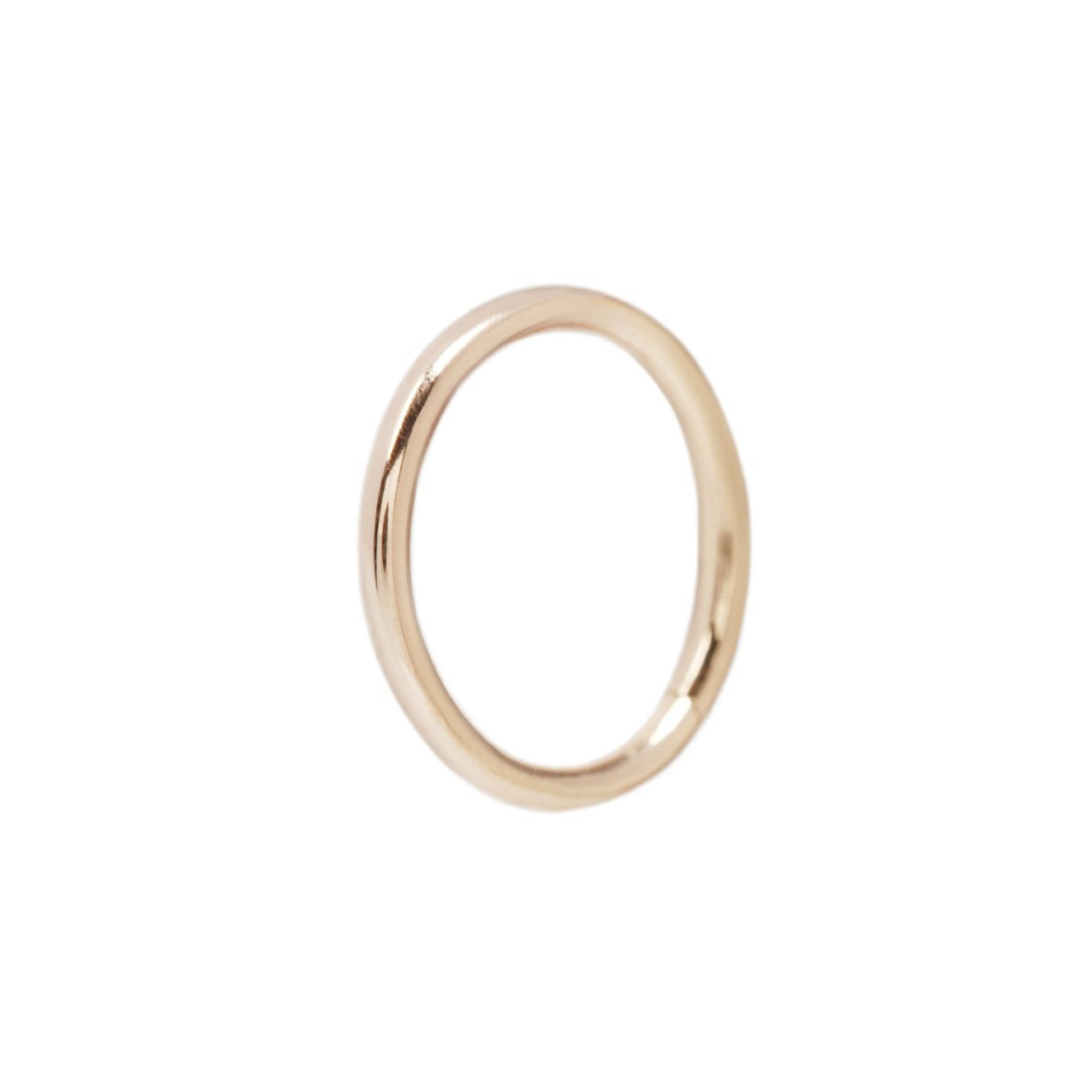 Solid Gold Seam Ring