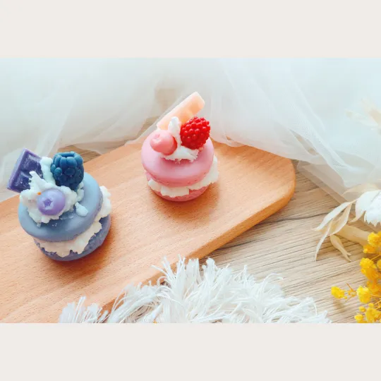 Sparkling Mocktail Candle   Macaron Candle Workshop 2 Hours
