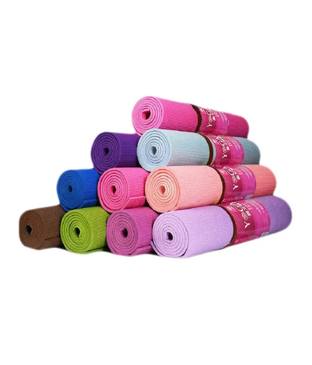 Sterling Anti Skid Yoga Mat for Men and Women (Red)