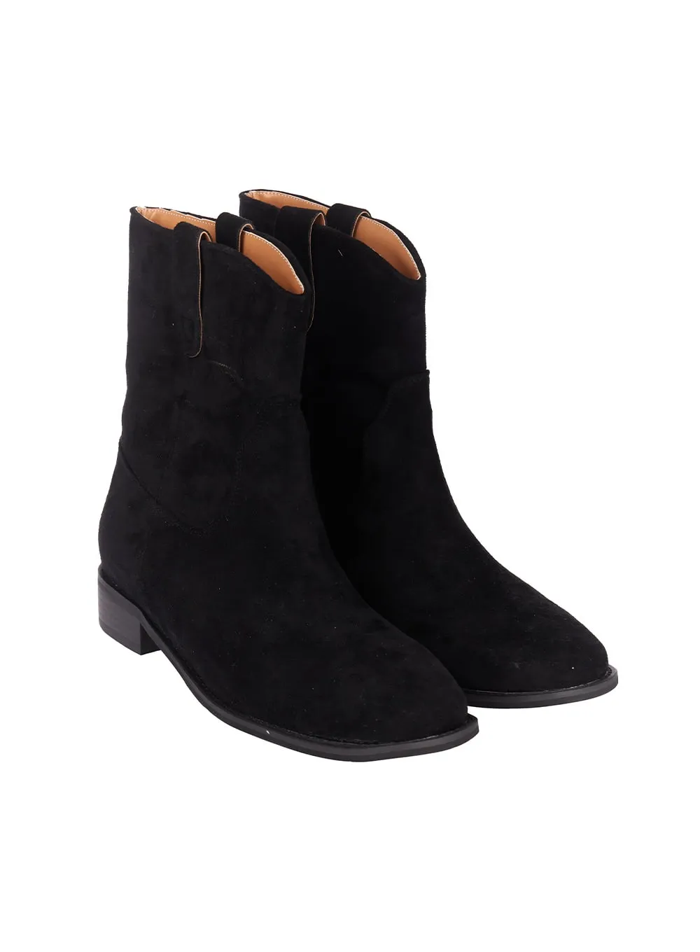 Suede Western Ankle Boots CF520