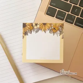 Sunflower Post-It Notes