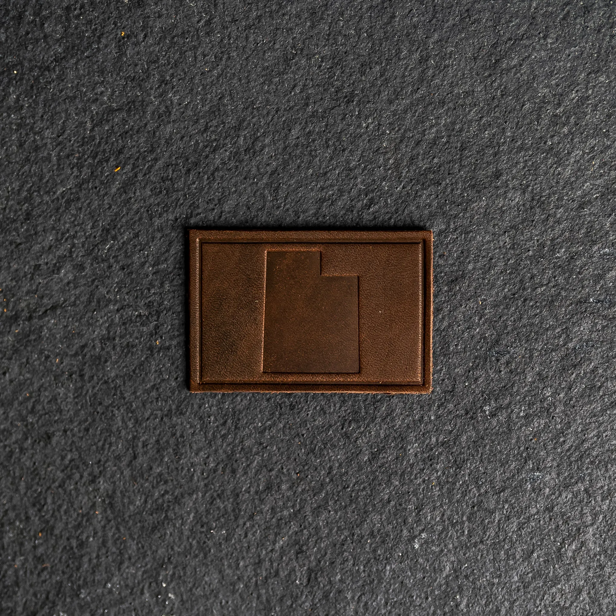 Utah Leather Patches with optional Velcro added