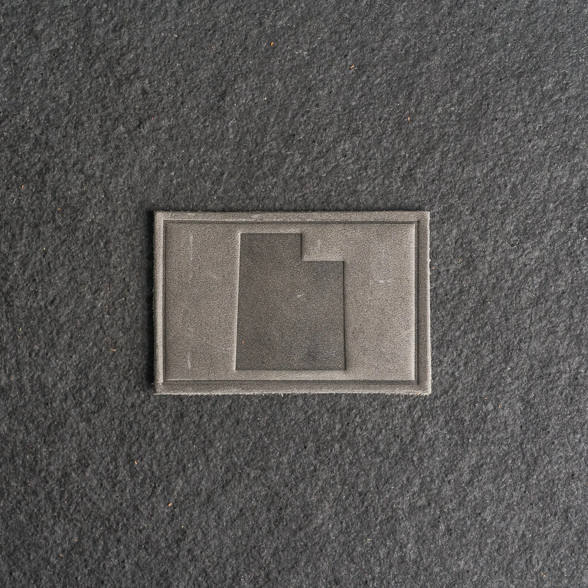Utah Leather Patches with optional Velcro added
