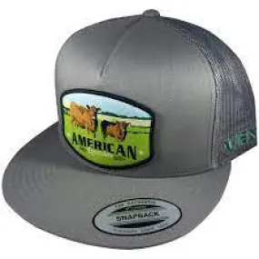 Vexil American Rancher Red Angus Cow/Calf Lt. Steel Grey/Lt. Steel Grey Mesh