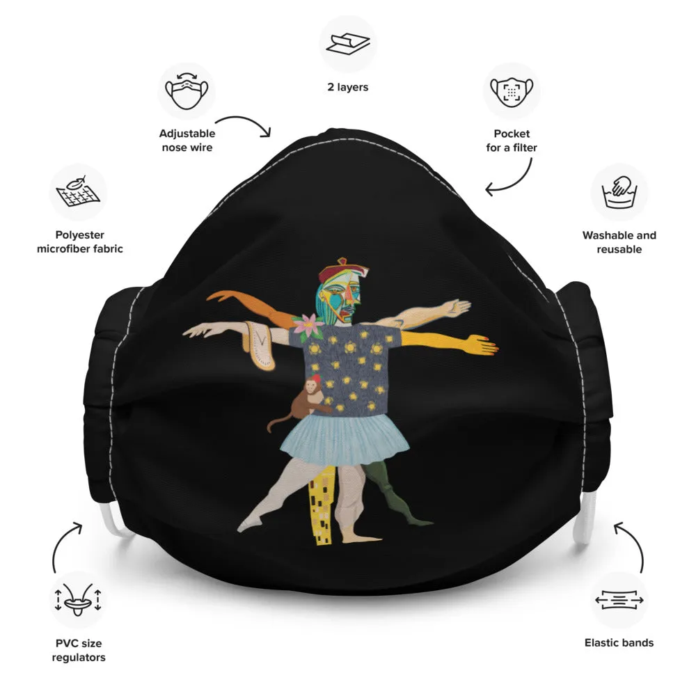 Vitruvian Premium Face Mask