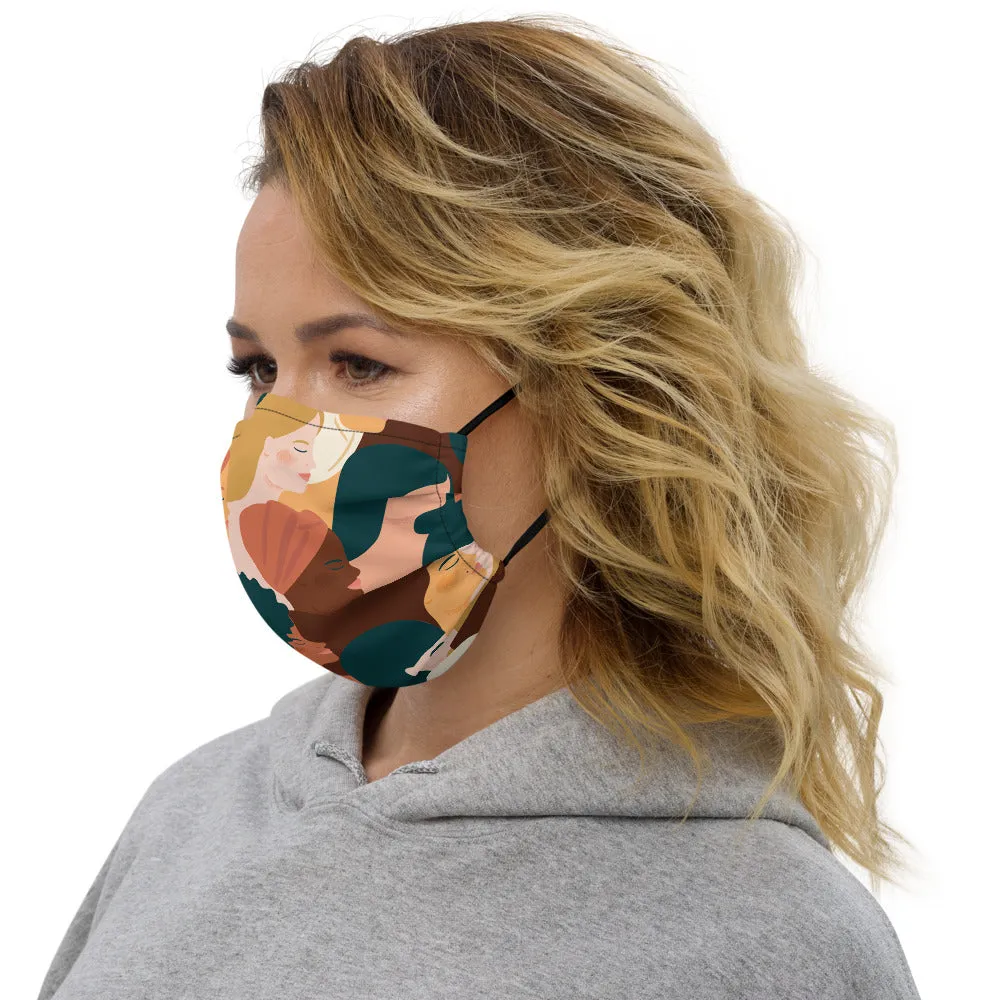 Warrior Women Premium Face Mask