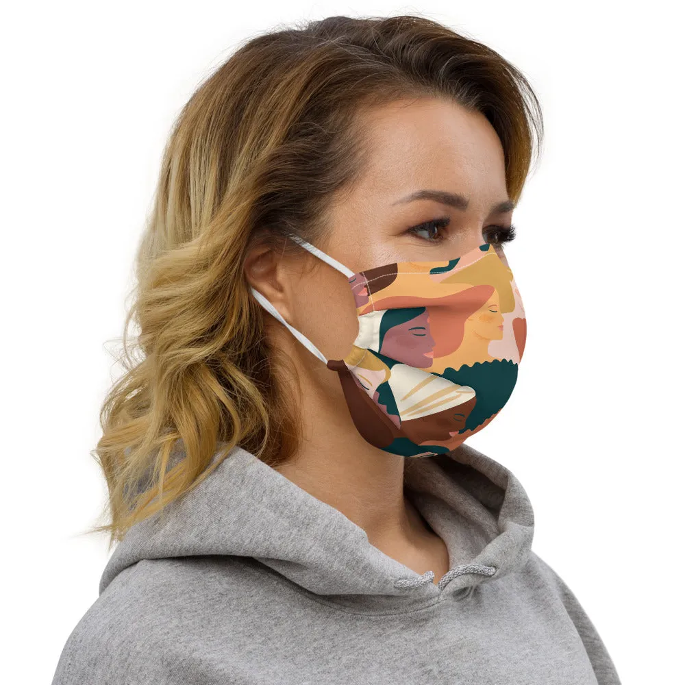 Warrior Women Premium Face Mask