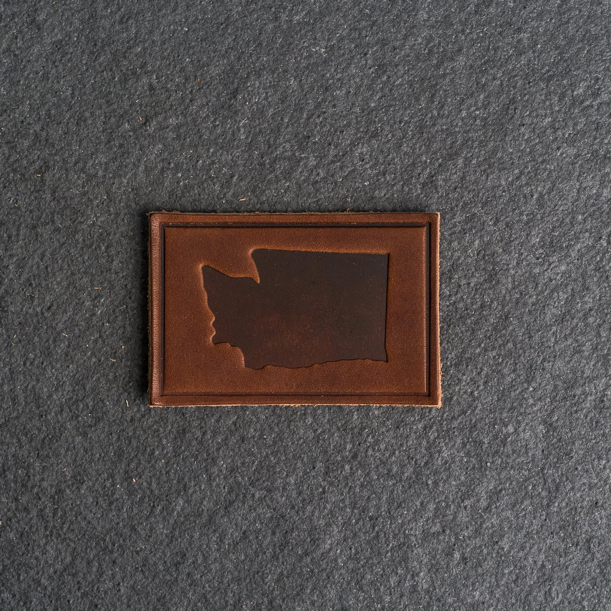 Washington  Leather Patches with optional Velcro added