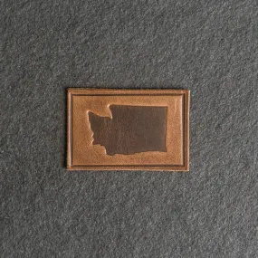 Washington  Leather Patches with optional Velcro added