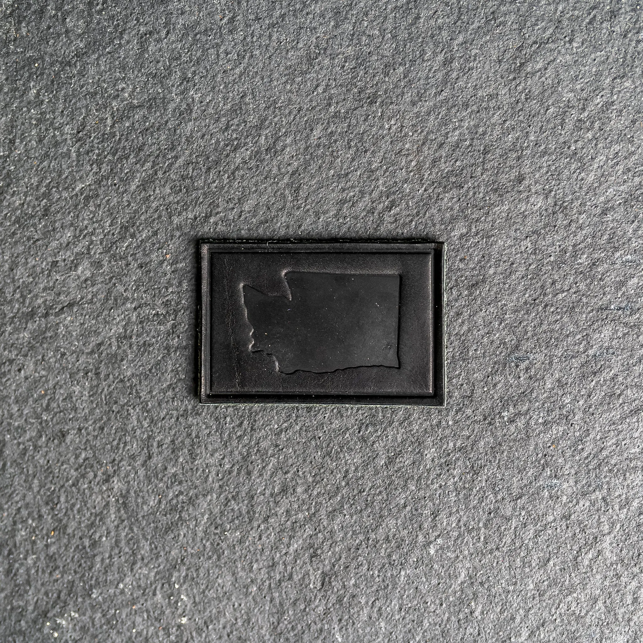 Washington  Leather Patches with optional Velcro added
