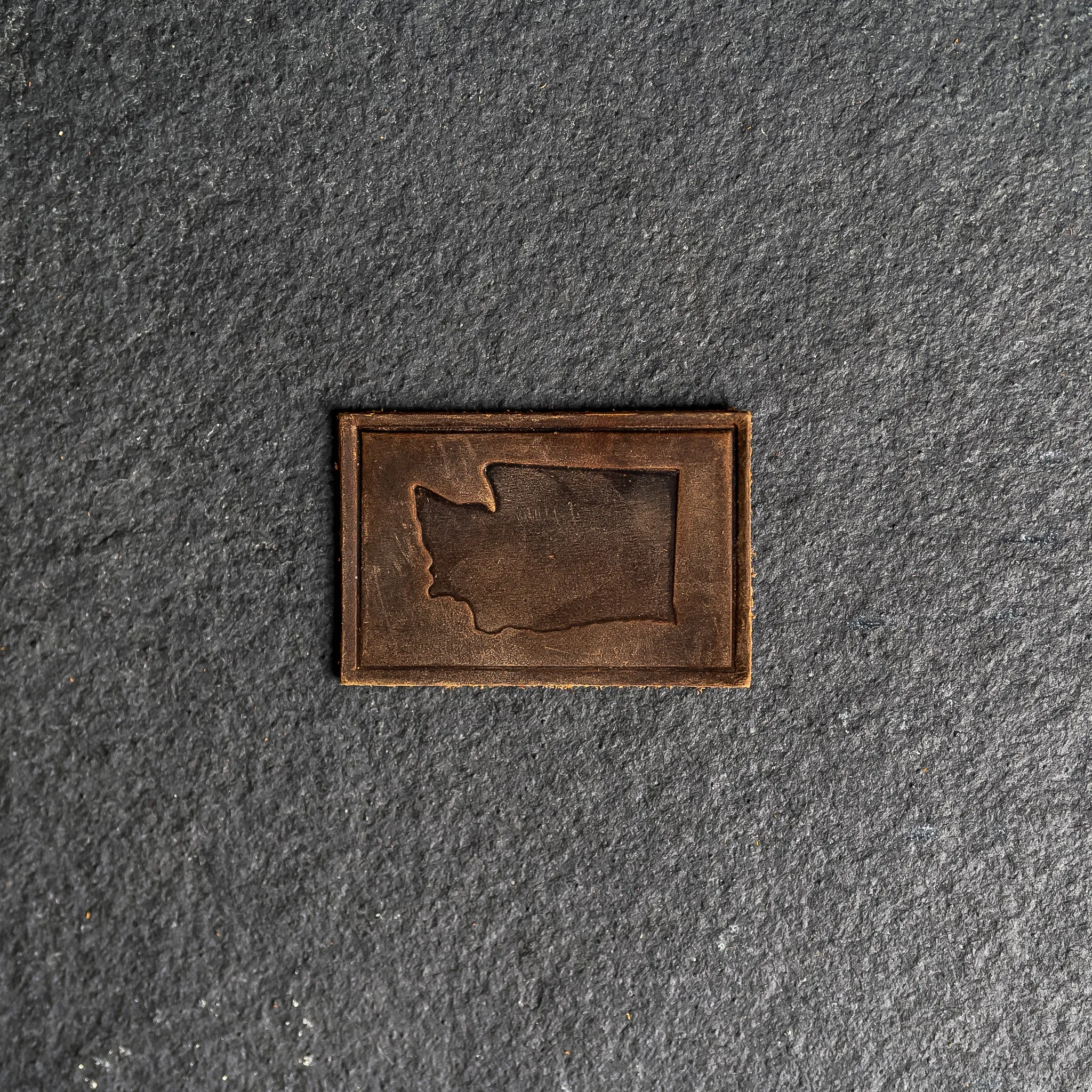 Washington  Leather Patches with optional Velcro added